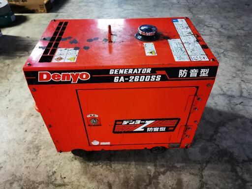 値下】災害時 停電時の備えにいかがですか？デンヨー防音型発電機 2.2 