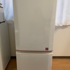 【ネット決済】三菱　冷蔵庫　2ドア　MR-P15EY-KP 20...