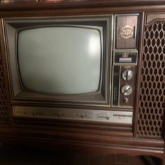 $ 🟢日立　カラーテレビ CN-820LV 昭和レトロ ブ…