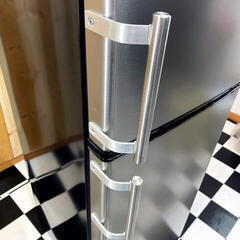 美品 冷蔵庫 アズマ MR-ST136A 2020年製 グレー系 ステンレス