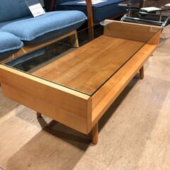 【愛品館市原店】Unicoウニコ Eccoエッコ ガラスセンターテーブル【管理IIF011564-104】 愛品館市原店】Unicoウニコ Eccoエッコ ガラスセンターテーブル【管理