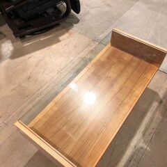 【愛品館市原店】Unicoウニコ Eccoエッコ ガラスセンターテーブル【管理IIF011564-104】 愛品館市原店】Unicoウニコ Eccoエッコ ガラスセンターテーブル【管理