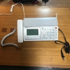 ファックス付き固定電話(^^)