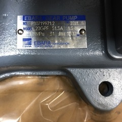 ポンプ 三相モートル 東芝 TOSHIBA FBKW8X 1.5KW 4POLES マンション用 200V モーター ポンプ ①