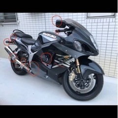 【ネット決済・配送可】GSX1300R 隼 K4 値下げ