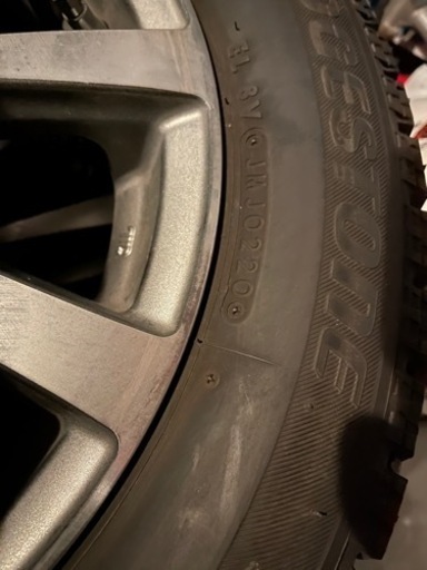 スタッドレスタイヤ　155/65R14 75Q ブリザック　4本