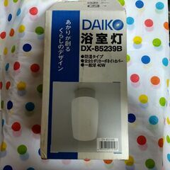 【ネット決済・配送可】DAIKO 浴室灯 DX-85239B