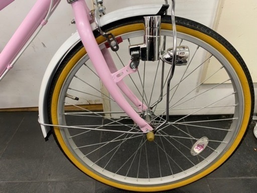 N099☆22インチ子供自転車☆防犯登録料込