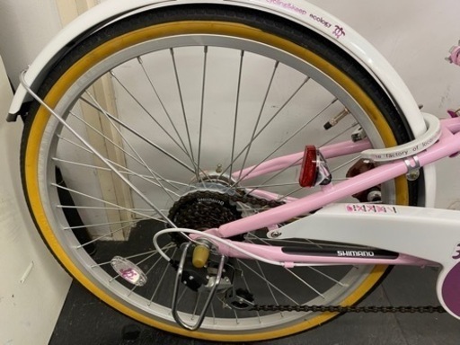 N099★２２インチ子供自転車★防犯登録料込 N099☆22インチ子供自転車☆防犯登録料込