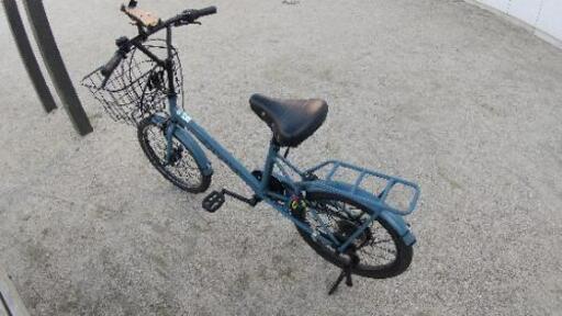 20インチ自転車　ミニベロ　シマノ6段変速