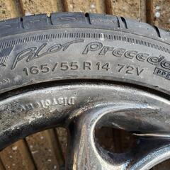 4本　14インチ　軽　タイヤホイール　