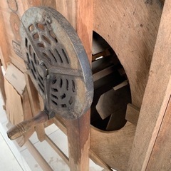 お取引完了】木製唐箕 大屋式 昭和レトロ 古民具 古道具 風扇車 穀物