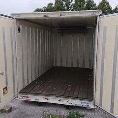 【香取市山之辺】No.AM-54 鍵穴付き 保冷コンテナ 床はステンレス 長さ約330cm×幅184cm×高さ203cmくらい 配送可 香取市山之辺】No.AM-54 鍵穴付き 保冷コンテナ 床はステンレス 長さ約