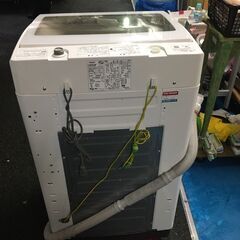 ☆中古 激安！！￥17,800！！AQUA アクア 8.0kg洗濯機 家電 AQW-GV80G