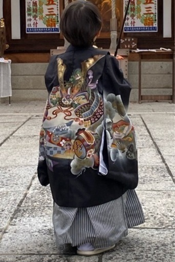 七五三　着物セット　５歳男児