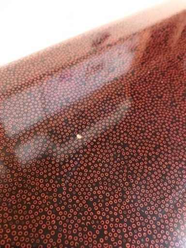正月の団欒に】津軽塗 七々子塗 テーブル 120×90×33