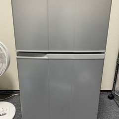 2ドア 98L 冷蔵庫