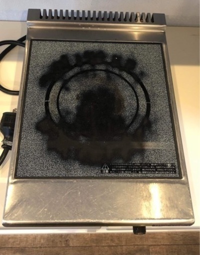 ★★おすすめ★★ Used kitchen '17 Maruzen Desktop IH stove MIH-02C 厨房 '17マルゼン 卓上IHコンロ MIH-02C 300×450×120 中古です。