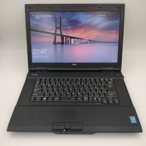 NEC 高性能第4世代Core i5搭載 メモリ4G　SSD256G 大画面15.6インチ USB3.0  wifi対応 Windows10