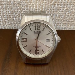 【限定品 生産終了】CASIO カシオ　腕時計　シルバー