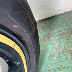 引き取り限定 アルト ワークス HA36S 15インチ 純正 アルミホイール タイヤセット YOKOHAMA ADVAN FLEVA V701 静岡県 富士市