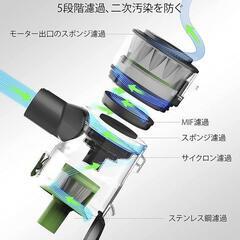 コードレス掃除機 12000pa 掃除機サイクロン 0.8L