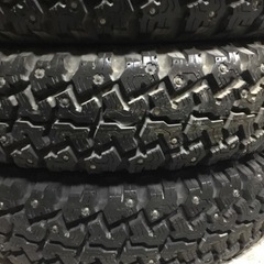 新品未使用 155/80R13 スパイクタイヤ 4本セット