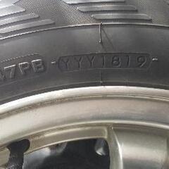 ジムニーアルミ付スタッドレス