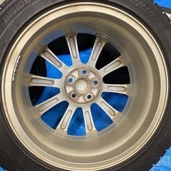 スバル純正 17インチ×7.5J +55 PCD100-5H ハブ56mm タイヤはおまけ