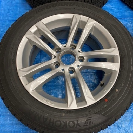 9分山☆2019年製 BMW F30 3シリーズ 16インチスタッドレスホイール 