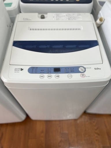 送料・設置込み　洗濯機　5kg ヤマダ電機　2014年
