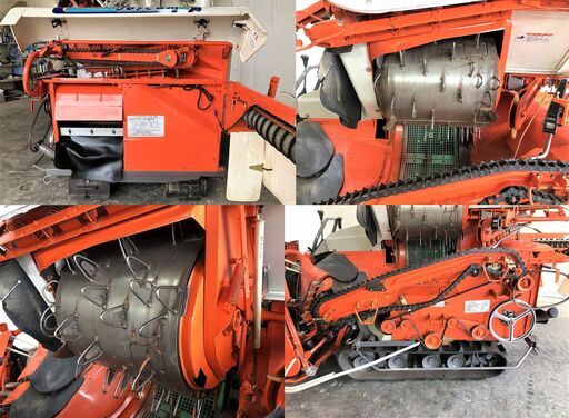 SOLD OUT】清掃・整備済み クボタ コンバイン SR-J4 HDLW 刈取スライド