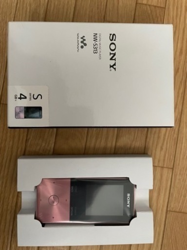 SONY ウォークマン Sシリーズ NW-S313(PI)