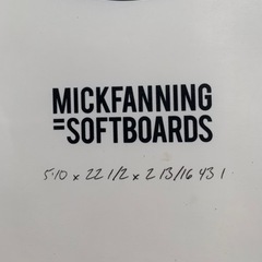 ミックファニング  ソフトボード リトルマリー 5‘10