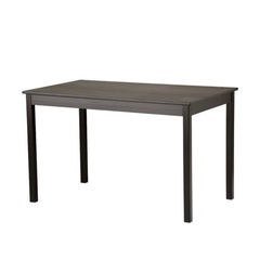 【ネット決済】IKEA ブラウンブラックダイニングテーブル