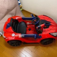 【ネット決済】乗用　充電式スパイダーマンカー