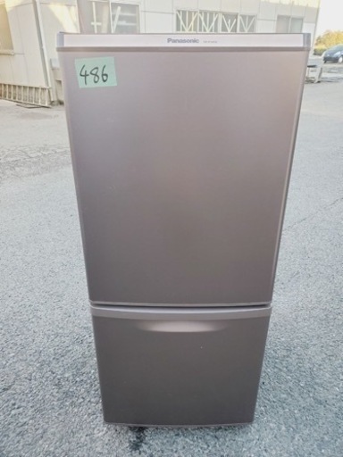 ①486番 Panasonic ✨ノンフロン冷凍冷蔵庫✨NR-B148W-T‼️