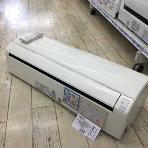 12/8 【✨ハイパワー運転搭載‼︎✨】 定価¥75,000 FUJITSU/富士通 2.8kw ルームエアコン AS-J28B 2012年製 10畳用 冷房 暖房 Jシリーズ 100V 11223円