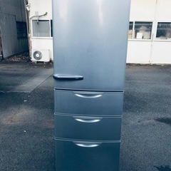 ①‼️355L‼️520番AQUA✨ノンフロン冷凍冷蔵庫✨AQR-361C‼️