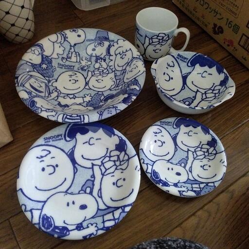 スヌーピー食器セット 田中 断捨離中 金沢文庫の生活雑貨の中古あげます 譲ります ジモティーで不用品の処分