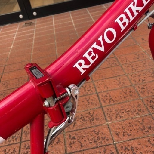 人気商品‼︎ 折りたたみ 自転車 6段ギア 20インチ BEVO BIKE レッド