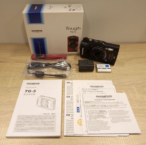 新札幌発 OLYMPUS オリンパス/Tough TG-5/防水デジタルカメラ/4K対応