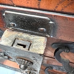 レトロ家具 仕掛けのある収納棚