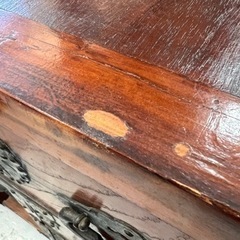 レトロ家具 仕掛けのある収納棚