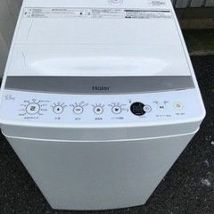 【ネット決済・配送可】新入荷♪【5.5kg洗濯機】2018年製♪...