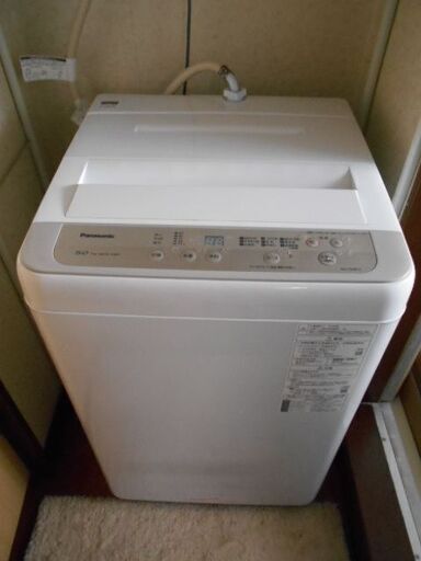 パナソニック　洗濯機　5キロ　高年式