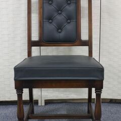 カリモクコロニアル アンティーク 6人掛けダイニングセット テーブル/アームチェア×2/チェア×4 karimoku  中古家具 店頭引取歓迎 R4709)