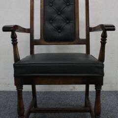 カリモクコロニアル アンティーク 6人掛けダイニングセット テーブル/アームチェア×2/チェア×4 karimoku  中古家具 店頭引取歓迎 R4709)