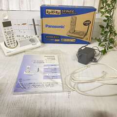 Panasonic VE-SV06DW　コードレス電話機