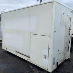 No.562 アルミバン 2t 車 アルミ 箱 バイク 倉庫 トラック コンテナ